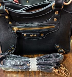 Iykyk Black Metal Detail Bag