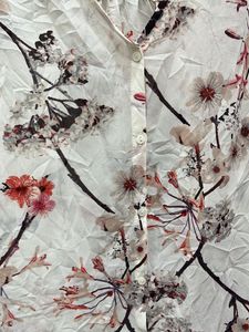 Floral Blouse - H&amp;M Size Medium