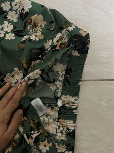 Floral Sea Green Pyjama