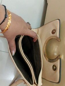 Clearance Sale  Sling Bag Purse Clutch  Golden
