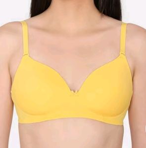 Yellow Backless Brand New Bra