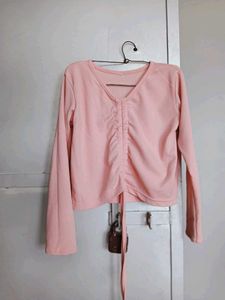 Pink Crop Top