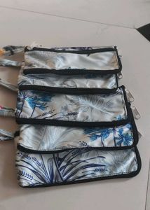 Floral Print Pouch 5 Pic Combo