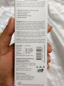 TAC Sunscreen SPF 50+