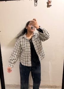Plaid Shacket Jacket