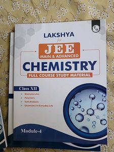 Lakshya for 12th JEE Study Material Chemistry