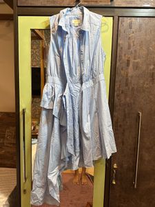 Anthropologie Maeve Asymmetrical Sleeveless Shirt