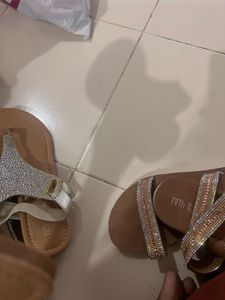 Mauve Studded Heels , flats stylish looking