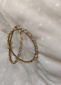 Pearl &amp; Stone Bangles