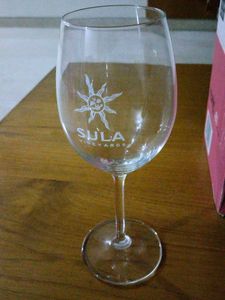 Sula Vineyards Wine Glass