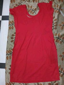 Red Kurta Eid Dress