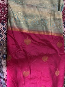 Fixed Price :Art Silk Saree : With Blouse