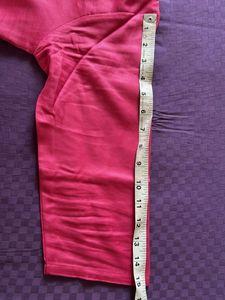 Pink Embellished Kurta