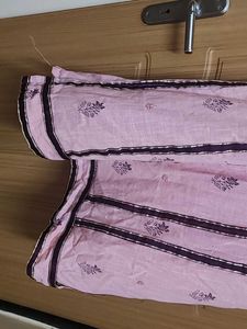 Stitched Peach Kurta