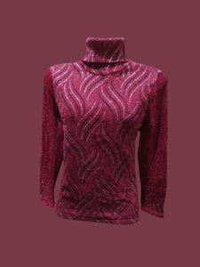 Vintage Sparkly Turtleneck