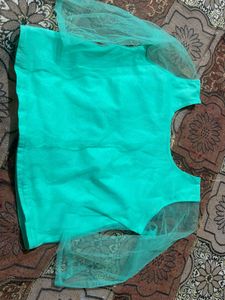 Green Lehenga For Girls