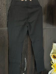 Black Fitted Pants