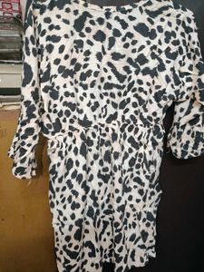 Animal Print Kurti