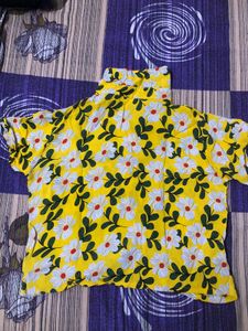 Boxy Fit Relaxed Floral Shirt