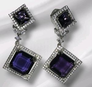 Blue Earrings