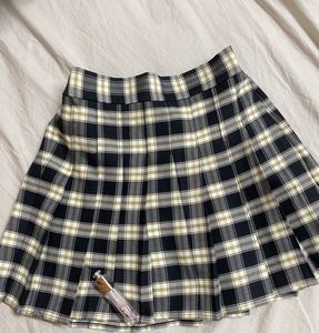 Plaid Mini Skirt