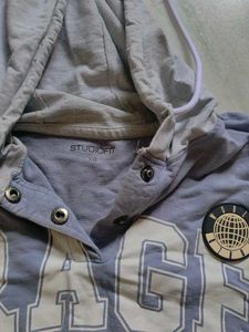 RAGE Graphic Print Hoodie