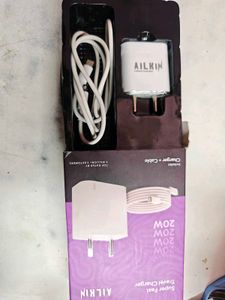 Ailkin 20W Power Adapter With Data Cable