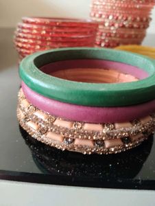 Colorful Bangle Set (Total 60 bagles)
