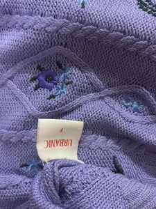 Cute Lavender Crop Top