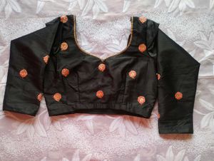 Black Embellished Lehenga Choli Set