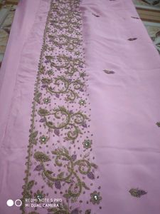 Pure Zardozi Work Vintage Saree