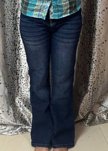 High Waisted bootcut jeans