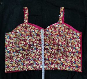 😍Crop top plazzo dupatta set indo western