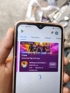 samsung galaxy f41 (fusion blue 128 gb) (6 gb ram)