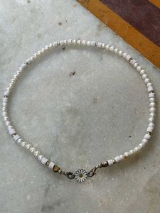 Pearl & Daisy Necklace
