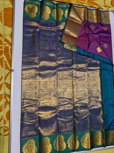 Elegant Purple Saree