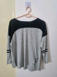 Gym Two-Tone Long Sleeve Top