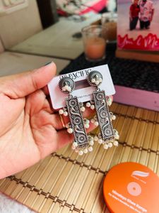 German Silver Earrings