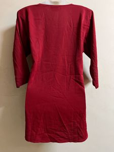 Red Plus Side One Piece