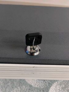 mini iron locker with keys..