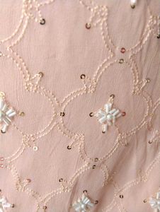 Peach and cream Kurta Set