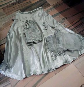 Wedding Anniversary Lahenga Choli With Dupatta