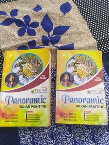 Two Books Of Class 12th Painting Book Panoramic