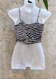 261 Zebra Print Cami Top