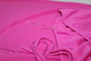 Pink One Shoulder Bodycon Mini Dress