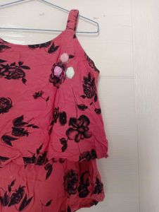Floral Peplum Top
