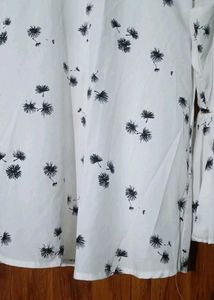 White Floral Top