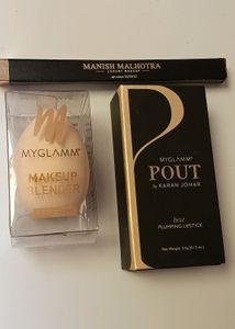 Combo Of 2  Myglamm , Beauty Blender, Eyeliner