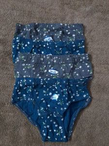 Set Of 4 Brand New Panties