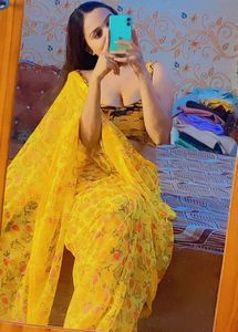 Yellow Floral Saree